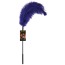 Перышко для ласк Ostrich Tickler, фиолетовое - Фото №2