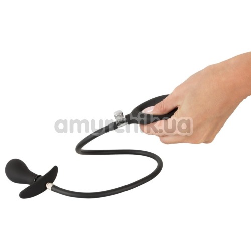 Анальный расширитель Inflatable Plug, черный