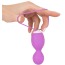 Вагінальні кульки Sweet Smile Remote Controlled Rotating Love Balls, фіолетові - Фото №7