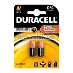 Батарейки Duracell LR1 (N), 2 шт - Фото №1