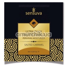 Лубрикант Sensuva Ultra-Thick Water-Based Salted Caramel - соленая карамель, 6 мл - Фото №1