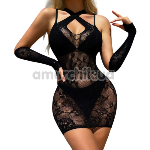 Платье Star Night Mitts Mini Dress, черное