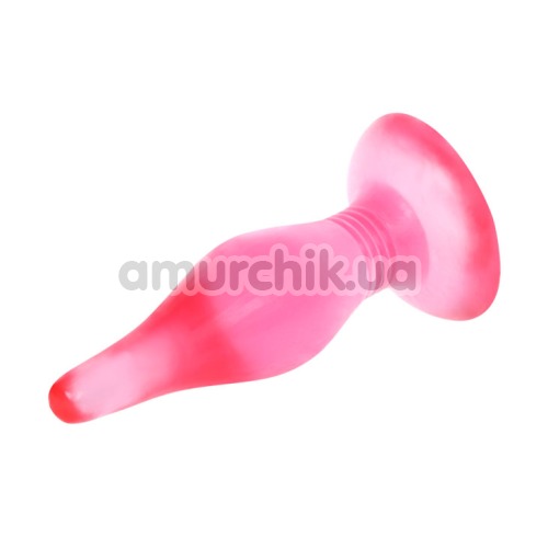 Анальна пробка Butt Plug, рожева