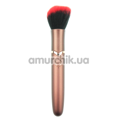 Клиторальный вибратор Makeup Brush Vibrator, коричневый - Фото №1