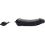Анальный расширитель Tom of Finland Toms Inflatable Silicone Dildo, черный - Фото №1