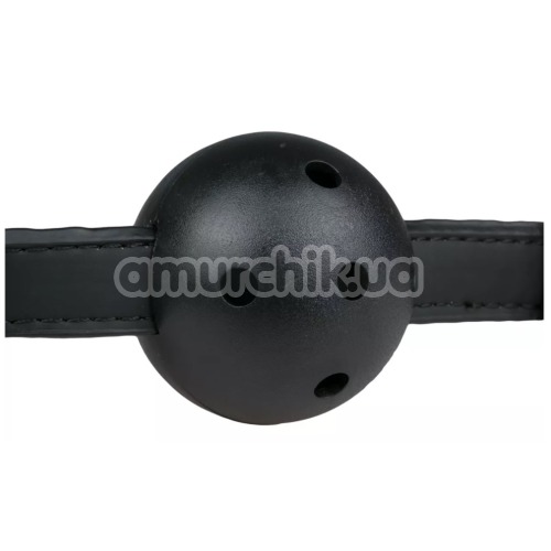 Кляп Easy Toys Ball Gag Plastic Gag With Air Holes, чорний