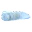 Вибронапалечник для стимуляции клитора Waterproof Finger Fun, голубой - Фото №4
