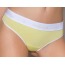 Трусики-стрінги Passion PS007 Panties, жовті - Фото №4