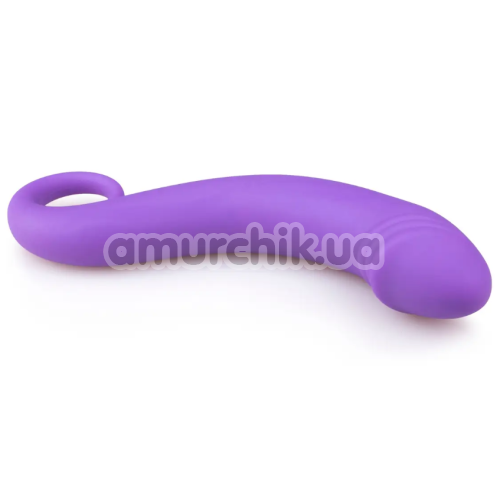 Анальный фаллоимитатор Curved Dong, фиолетовый
