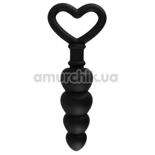 Анальная цепочка Magic Shiver Anal Beads, черная - Фото №1