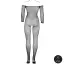 Комбінезон Le Desir Bodystocking OffShoulder Neck Fishnet/Open, чорний - Фото №14