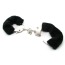 Наручники Furry Love Cuffs, черные - Фото №2