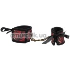 Фиксаторы для рук Bad Kitty Naughty Toys Handcuffs Asia 2492296, красно-черные - Фото №1
