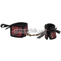 Фиксаторы для рук Bad Kitty Naughty Toys Handcuffs Asia 2492296, красно-черные - Фото №1