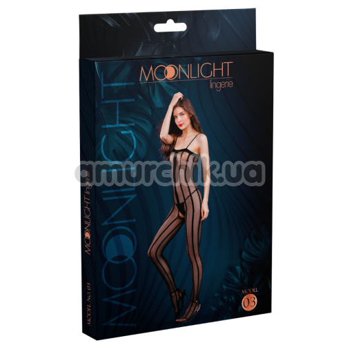 Комбинезон Moonlight Lingerie Model 03, черный
