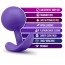 Анальная пробка Luxe Wearable Vibra Plug, фиолетовая - Фото №6