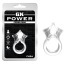 Эрекционное кольцо GK Power Crown Ring, прозрачное - Фото №1
