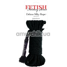 Верёвка Fetish Fantasy Series Deluxe Silky Rope, чёрная - Фото №1