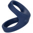 Виброкольцо для члена Viceroy Rechargeable Max Dual Ring, синее - Фото №5