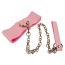 Ошейник с поводком Grrl Toyz Pink Plush Collar & Leash, розовый - Фото №1