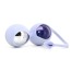 Вагінальні кульки OVO L1, біло-фіолетові - Фото №4