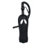Анальный расширитель с вибрацией Inflatable Vibrating Anal Plug, черный - Фото №7