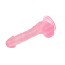 Фаллоимитатор Hi-Rubber 7.7 Inch Long, розовый - Фото №5