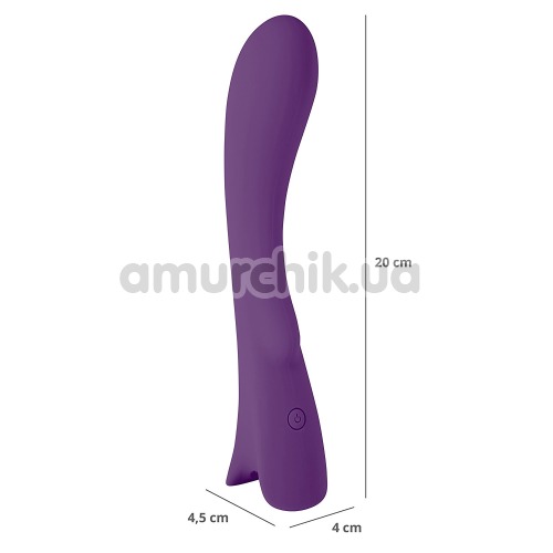 Вибратор для точки G Amor Vibratissimo G-vibrator, фиолетовый