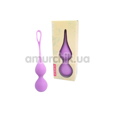 Вагинальные шарики Layla Peonia Kegel Balls, фиолетовые