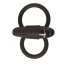 Виброкольцо Malesation Squeeze Cock & Ball Ring, черное - Фото №1