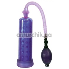 Вакуумна помпа Color Z Pump With Silicon Sleeve, фіолетова - Фото №1