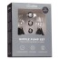Вакуумные стимуляторы для сосков Nipple Pump Set, черные - Фото №4