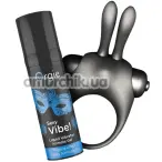 Набор Orgie Vibe! Bunny: виброкольцо + возбуждающий гель с эффектом вибрации Orgie Sexy Vibe! Liquid Vibrator - Фото №1