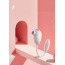 Симулятор орального секса для женщин с виброяйцом Boss Series Leiothrix, розовый - Фото №9