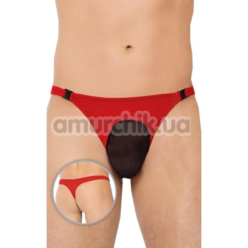 Трусы-стринги мужские Thongs красные (модель 4502)