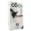 Страпон King Cock Strap-on Harness, 23.5 см телесный - Фото №13