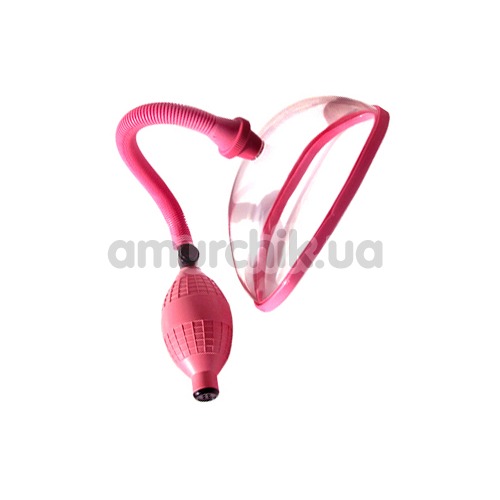 Вакуумная помпа для вагины Pussy Pump розовая - Фото №1