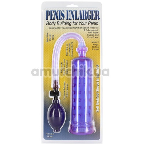 Вакуумная помпа Penis Enlarger, фиолетовая