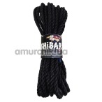 Веревка Feral Feelings Shibari 8м, черная - Фото №1