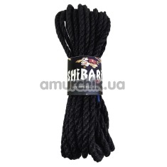 Веревка Feral Feelings Shibari 8м, черная - Фото №1