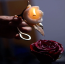 Свічка Lockink Flaming Rose, біла - Фото №6