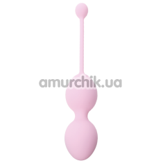 Вагинальные шарики Boss Series Pure Bliss, светло-розовые - Фото №1