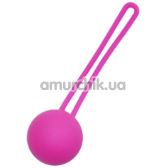 Вагінальна кулька EasyToys Silicone Ben Wa Ball, рожева - Фото №1