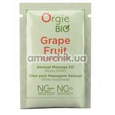 Масажна олія Orgie Grape Fruit Organic Oil, 2 мл - Фото №1