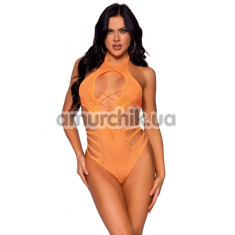 Боди Leg Avenue Meet Me in Malibu Lace Bodysuit, оранжевое - Фото №1