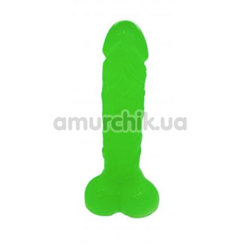 Мило у вигляді пеніса з присоскою Pure Bliss L, зелене