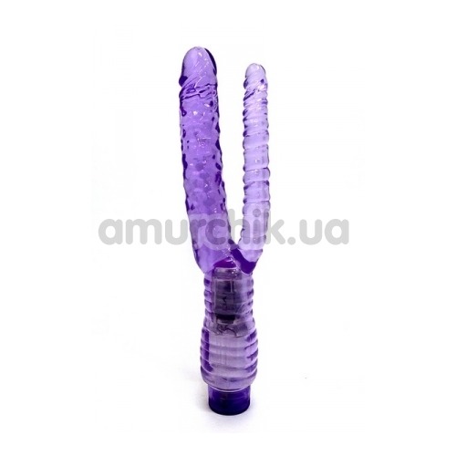 Анально-вагинальный вибратор Twin Peaks, фиолетовый - Фото №1