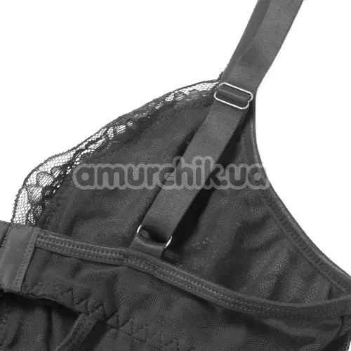 Пеньюар Star Night Maxi Night Dress, чорний