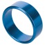Эрекционное кольцо Rocket Rings голубое, 5 см - Фото №1