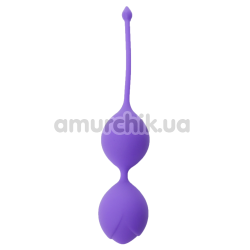 Вагинальные шарики Boss Series Pure Love 3.6 см, фиолетовые - Фото №1